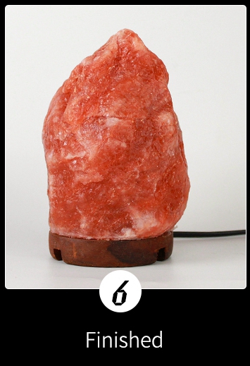natural himalayan salt lamp