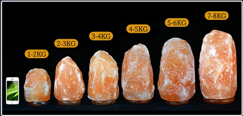 natural himalayan salt lamp