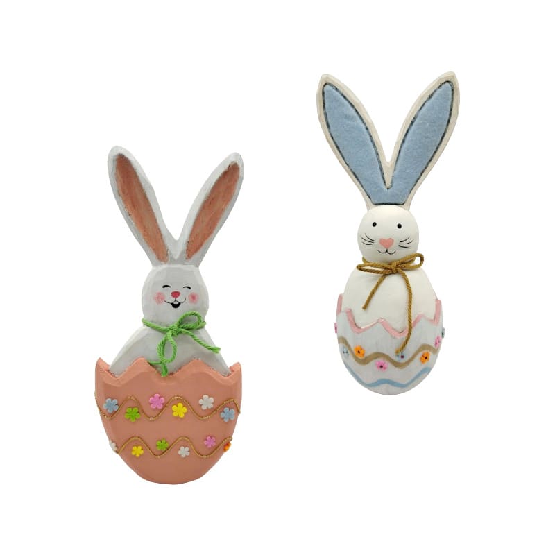 wood Easter bunny