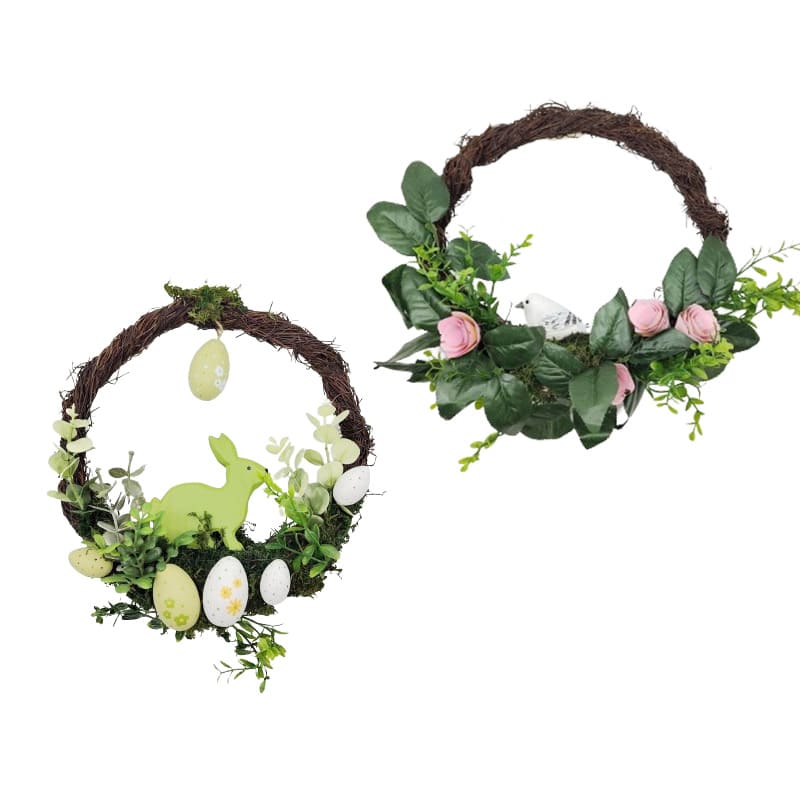 wooden wreath